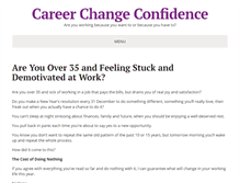 Tablet Screenshot of career-change-confidence.com